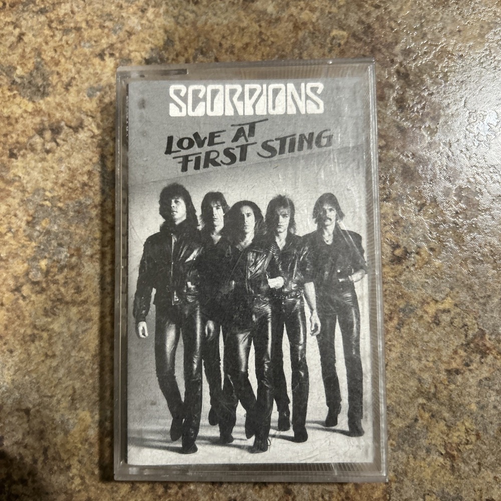 Scorpions Love at First Sting Cassette Tape 1984 Polygram - Picture 1 of 3